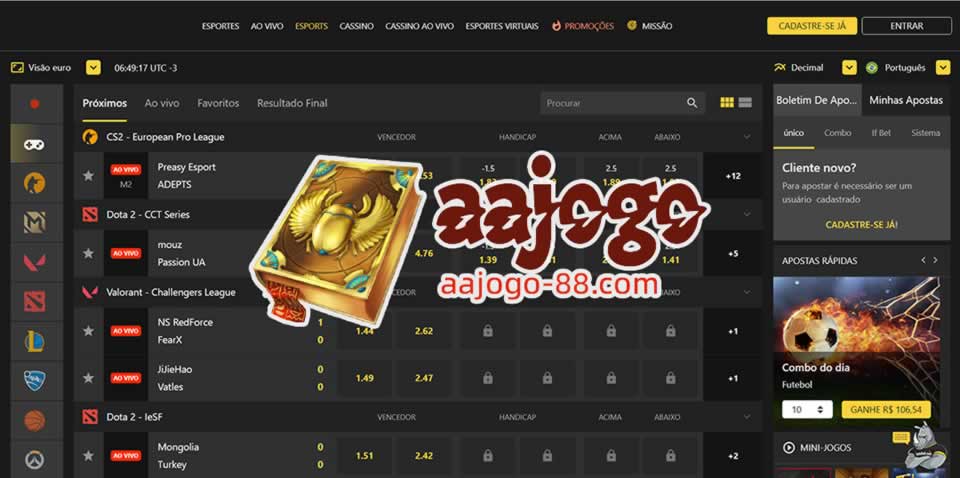 Site de aposta que aceita cartao de credito